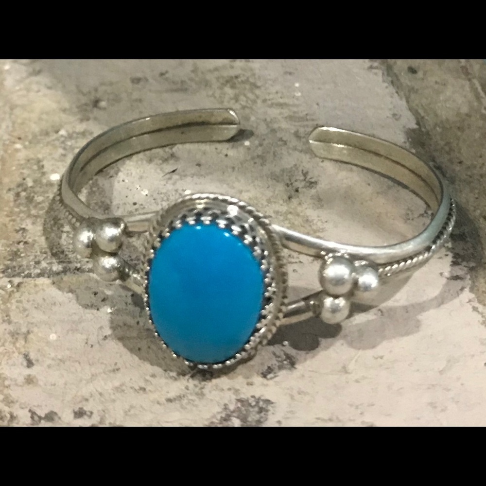 Natural Turquoise Toddler Bracelet